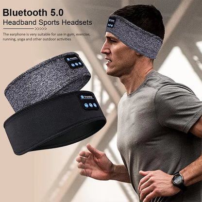 Original Wireless Bluetooth Headset Sport Sleep Headband 5.0 Earbuds Eye Mask Fone Bluetooth Earphones Wireless Headphones